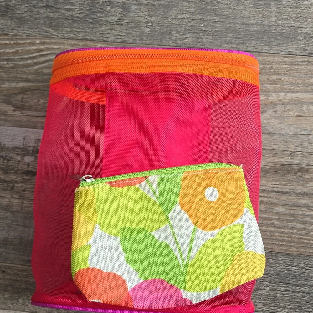 Clinique Make-Up Bags- Set Of Two
